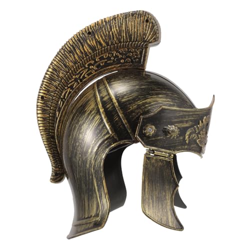 Sosoport Römischer Soldatenhelm Vintage Kostümaccessoire für Halloween Karneval Kostümpartys Leicht und Bequem zu Tragen Einzigartiges Antikes Design für Beeindruckende Auftritte Sosoport Römischer Soldatenhelm Vintage Kostümaccessoire für Halloween Karneval Kostümpartys Leicht und Bequem zu Tragen Einzigartiges Antikes Design für Beeindruckende Auftritte von Sosoport