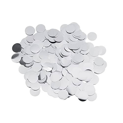 Sosoport Rundes Aluminiumfolie Konfetti Silber Glänzend Pailletten Streudeko Party Tischdeko Ballonfüllung für Hochzeit Geburtstag Festival Feier Sosoport Rundes Aluminiumfolie Konfetti Silber Glänzend Pailletten Streudeko Party Tischdeko Ballonfüllung für Hochzeit Geburtstag Festival Feier von Sosoport