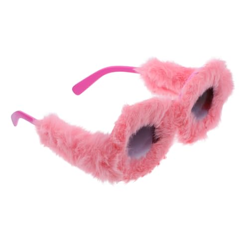 Sosoport Sonnenbrillen Requisiten Sonnenbrille lustig Plüsch bunt Spaß unscharfe Brille LED pelzige sonnenbrille Brille Foto-Requisite Geburtstagsfeier Sonnenbrille Stk Rosa Sosoport Sonnenbrillen Requisiten Sonnenbrille lustig Plüsch bunt Spaß unscharfe Brille LED pelzige sonnenbrille Brille Foto-Requisite Geburtstagsfeier Sonnenbrille Stk Rosa von Sosoport