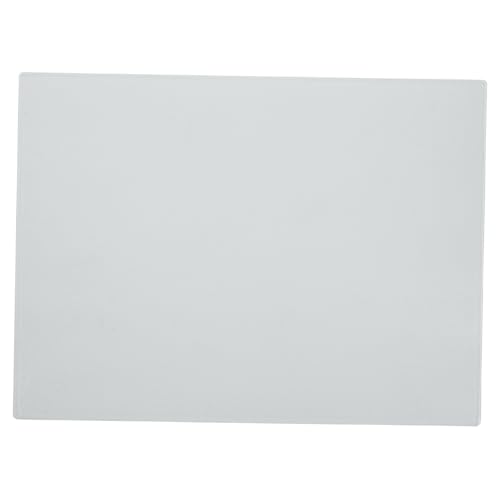 Sosoport Tempered Glass Schneidebrett Transparentes Küchenbrett aus Gehärtetem mit Dicke zum Schneiden von Gemüse Obst und Hygienisch und Leicht zu Reinigen von Sosoport