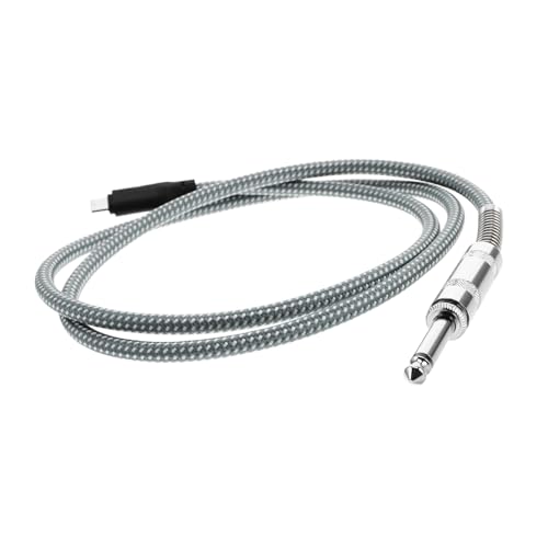 Sosoport USB C Gitarrenkabel Kompakte Audiokabel für Studioaufnahmen Geeignet für Gitarren Smartphones und Computer Einfach zu Bedienen Tragbares Design Hohe Kompatibilität Sosoport USB C Gitarrenkabel Kompakte Audiokabel für Studioaufnahmen Geeignet für Gitarren Smartphones und Computer Einfach zu Bedienen Tragbares Design Hohe Kompatibilität von Sosoport