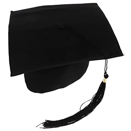 Sosoport Unisex Abschluss Hut Doktorhut für Graduierungsfeiern Verstellbare Absolventenkappe Fotorequisiten für Abschlussfeiern Hochwertiger Stilvolle Farben von Sosoport