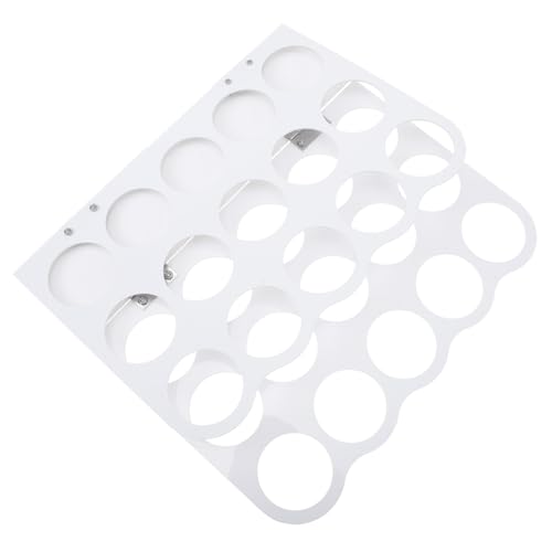 Sosoport Vinyl Roll Ständer Organizer aus Robustem Vinyl für Geschenkpapier und Bastelrollen Platzsparend Leicht zu Montieren für und Büroaufbewahrung von Sosoport