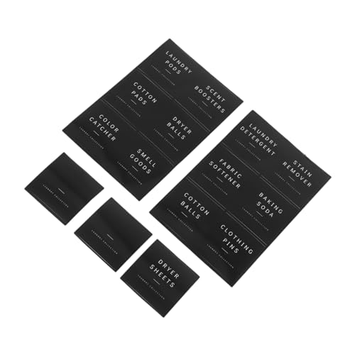 Sosoport Wasserdichte Wäscheetiketten Teilig Klebeetiketten für Waschmittelbehälter Minimalistische Aufkleber für Wäschekammer zur Einfachen Organisation und Schnellen Identifikation Sosoport Wasserdichte Wäscheetiketten Teilig Klebeetiketten für Waschmittelbehälter Minimalistische Aufkleber für Wäschekammer zur Einfachen Organisation und Schnellen Identifikation von Sosoport