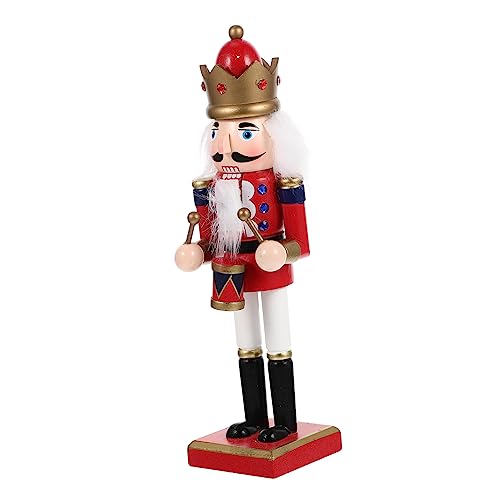 Sosoport Weihnachtliche Holzfigur Nutcracker Soldat Deko Handgefertigt Detailreich Tisch und Regaldekoration Festlicher Xmas Schmuck für Familie und Freunde Sosoport Weihnachtliche Holzfigur Nutcracker Soldat Deko Handgefertigt Detailreich Tisch und Regaldekoration Festlicher Xmas Schmuck für Familie und Freunde von Sosoport