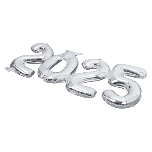 Sosoport Zahlen Folienballons Silber Aluminium Party Dekorationen Neujahr Geburtstag Fotorequisite Robust und Sicher für Wand Fenster Tür Sosoport Zahlen Folienballons Silber Aluminium Party Dekorationen Neujahr Geburtstag Fotorequisite Robust und Sicher für Wand Fenster Tür von Sosoport