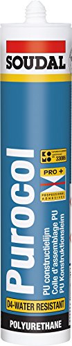 Soudal Purocol D4 Holzleim 310 ml Transparent Wasserbeständig von Soudal