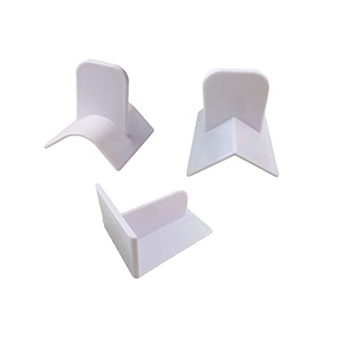 SouiWuzi Fondant Smoother 3 Verschiedene Kuchen dekorieren glatterer Polither Fondant Smoothing Tool Kuchenkante 3 Stücke, schmücken Polither von SouiWuzi