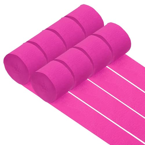 Soulnioi Rosarot Krepppapier Luftschlangen Rolle - 25 Meter Party Dekoration, Premium Bastelpapier für Geburtstage, Hochzeiten, Festivals & DIY-Projekte - 1 Rolle Soulnioi Rosarot Krepppapier Luftschlangen Rolle - 25 Meter Party Dekoration, Premium Bastelpapier für Geburtstage, Hochzeiten, Festivals & DIY-Projekte - 1 Rolle von Soulnioi