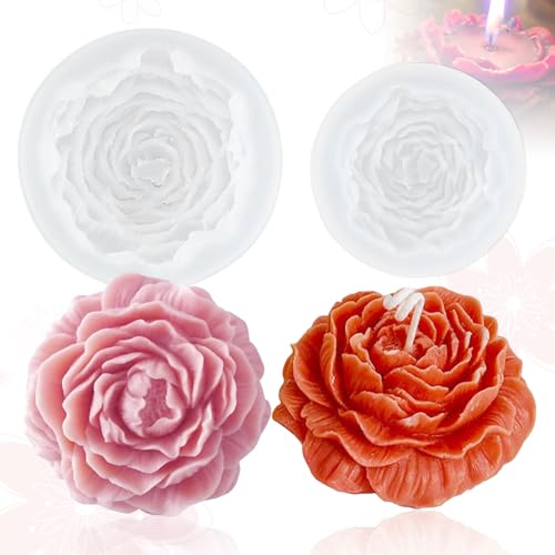 SoundZero 2 Stück 3D Kerzenform Blume Kerzengießformen, 3D Silikonform Blumen Gießformen Kerzen, 3D Silikonform Blumen Gießformen Kerzen SoundZero 2 Stück 3D Kerzenform Blume Kerzengießformen, 3D Silikonform Blumen Gießformen Kerzen, 3D Silikonform Blumen Gießformen Kerzen von SoundZero