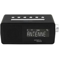 soundmaster FineSound FS1 Radiowecker schwarz, silber von Soundmaster