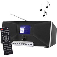 soundmaster IR3500SW Internetradio schwarz, silber von Soundmaster