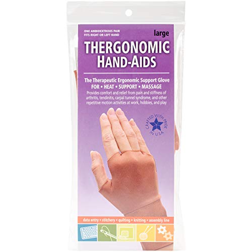 Source Marketing Quelle Vermarktung große Thergonomic Aids Hand-Unterstützung, 1 Paar Handschuhe von Edmunds