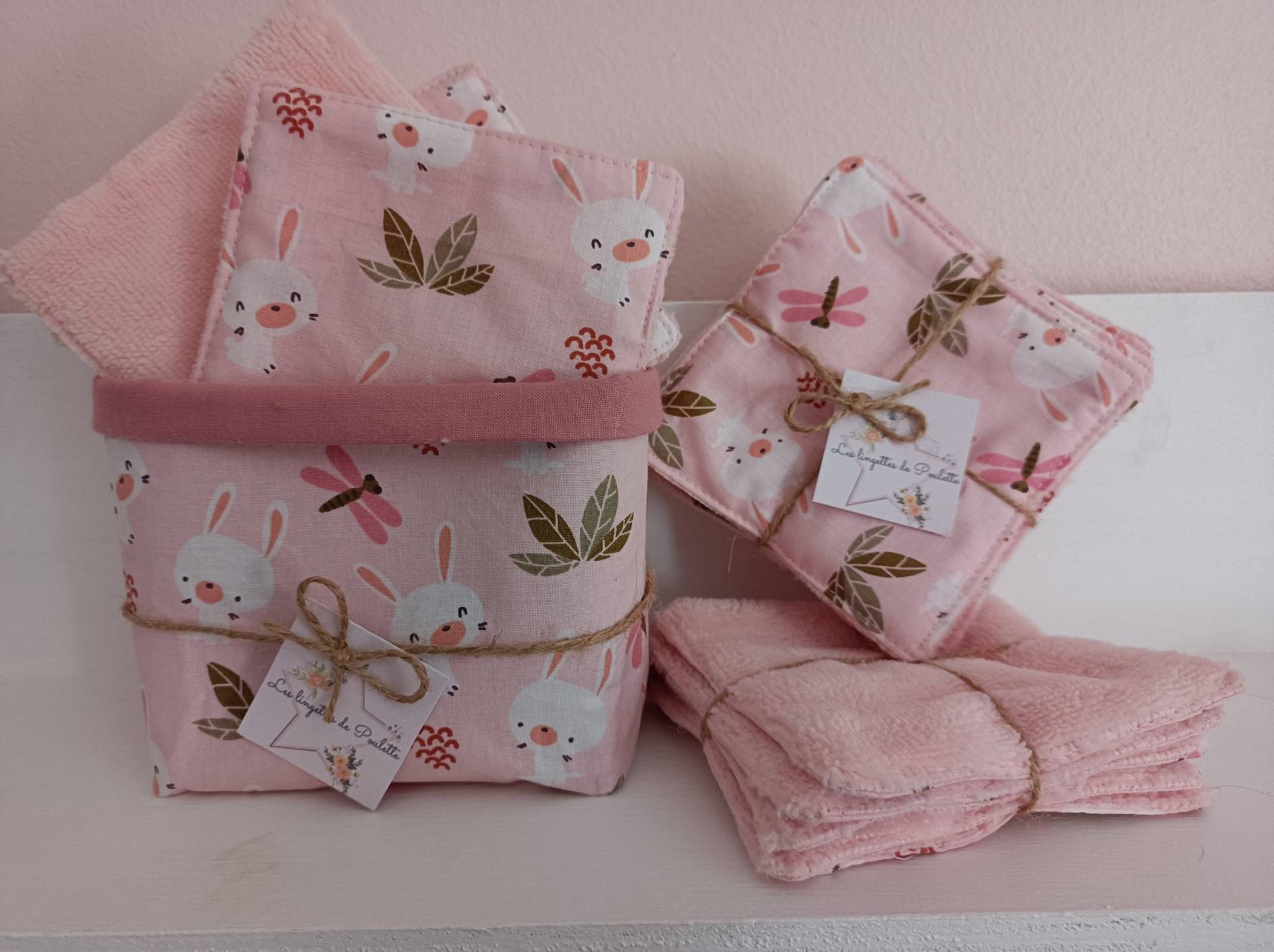 Kit Pfanne Und Wischt Kaninchen Oder Baby Kit Pfanne Und Wischt Kaninchen Oder Baby von Souricettecouture