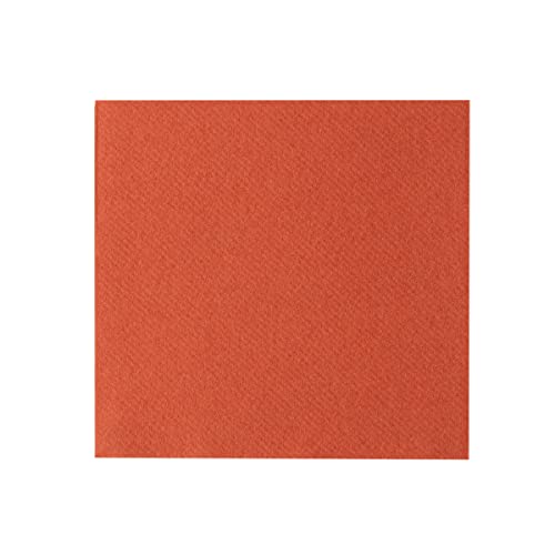 Cocktail-Servietten aus Linclass® Airlaid | vielfältig einsetzbar und kombinierbar | 25 x 25 cm | 50 Stück (Terrakotta) von Sovie HORECA