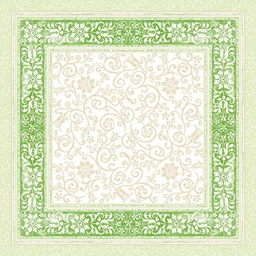 Sovie HORECA Airlaid Tischdecke Lara in GRÜN, 80 x 80 cm, 20 Stück – Einweg Tischdecke mit Blütenornamenten, hochwertige Airlaid Qualität für Gastronomie und Events Sovie HORECA Airlaid Tischdecke Lara in GRÜN, 80 x 80 cm, 20 Stück – Einweg Tischdecke mit Blütenornamenten, hochwertige Airlaid Qualität für Gastronomie und Events von Sovie HORECA