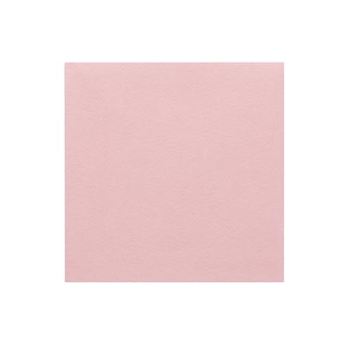 Sovie HORECA Linclass® Airlaid Tischdecke 80x80 cm | Mitteldecke stoffähnlich/praktisches Einmal-Tischtuch | edle Tischdeko | 20 Stück | Rosa von Sovie HORECA