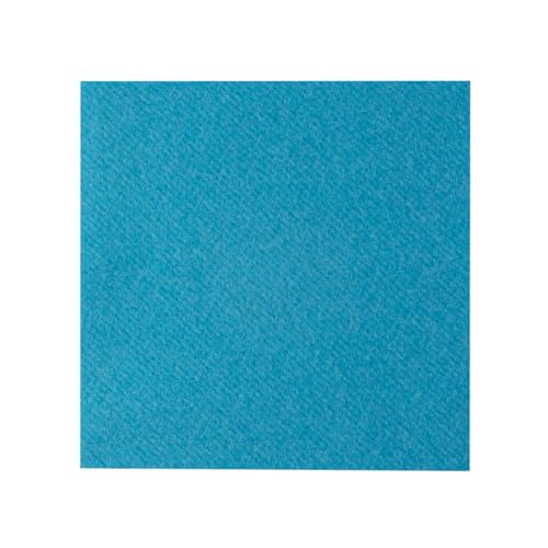 Sovie HORECA Linclass® Airlaid Tischdecke 80x80 cm, Mitteldecke stoffähnlich, praktisches Einmal-Tischtuch, edle Tischdeko, 20 Stück, Aquablau von Sovie HORECA