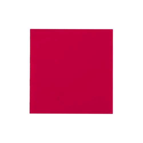 Sovie HORECA Linclass® Airlaid Tischdecke 80x80 cm, Mitteldecke stoffähnlich, praktisches Einmal-Tischtuch, edle Tischdeko, 20 Stück, Rot von Sovie HORECA