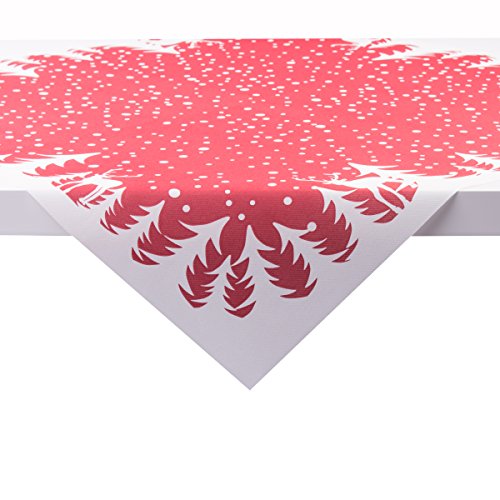 Sovie HORECA Tischdecke Marvin in Bordeaux aus Linclass® Airlaid, Einweg Weihnachtstischdecke stoffähnlich, ideal für Advnets- & Weihnachtsfeiern, 80 x 80 cm, 20 Stück von Sovie HORECA