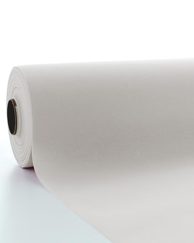 Sovie HORECA Linclass Airlaid Tischdeckenrolle Pebblestone - Tischdecke 118cm x 25m - Einfarbige Papiertischdecke Rolle - Ideal für Party & Hochzeit von Sovie HORECA