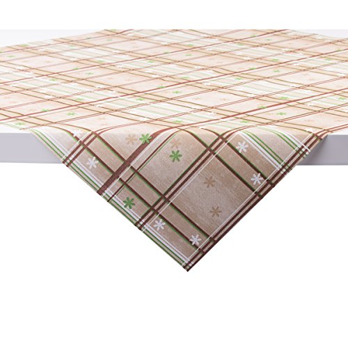 Sovie Home Tischdecke Max in Beige | Linclass® Airlaid | Einmal-Mitteldecke stoffähnlich Weihnachten Christmas | 80x80cm von Sovie Home