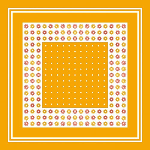 Sovie Home Linclass® Airlaid Tischdecke Missy | 80x80 cm | Mitteldecke stoffähnlich | praktisches Einmal-Tischtuch (Curry-Rot) von Sovie Home