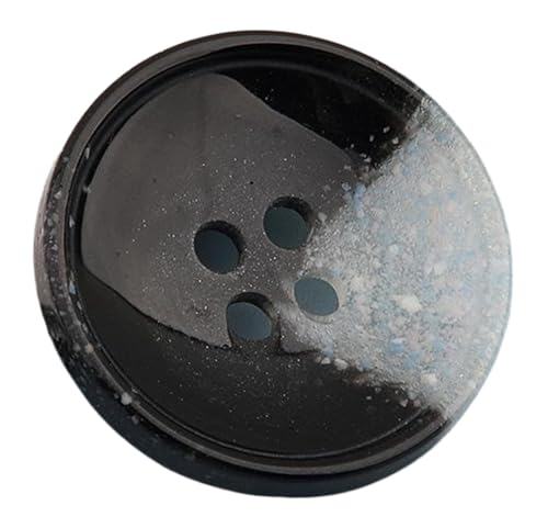 Bunte Perlenharzknöpfe für Mäntel und Anzüge, Farbe 3, 18mm-10 Stk von SpaRcz