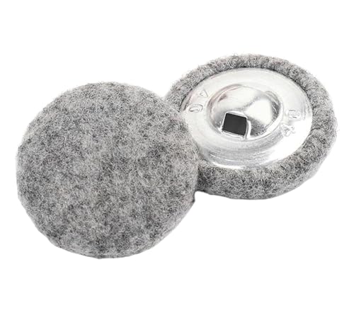 Bunte stoffbezogene Knöpfe für Mäntel, Farbe 3, 18mm-10 Stk von SpaRcz