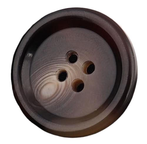 Gemusterte Knöpfe aus Harz mit vier Löchern für verschiedene Kleidungsstücke, Farbe 1, 25mm-10 Stk von SpaRcz