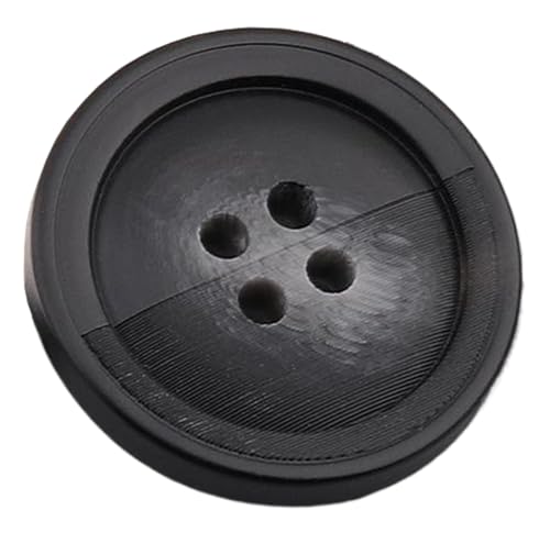 Harzknöpfe für Mäntel, Jacken und Strickwaren, Schwarz, 18mm-10 Stk von SpaRcz