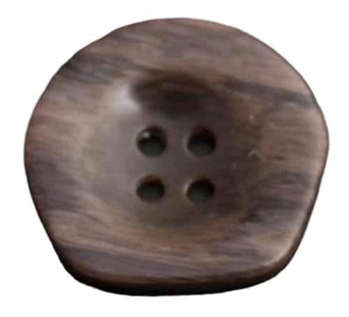 Harzknöpfe für Mäntel und Anzüge, gedrehtes Vierloch-Design, 15–43mm, Farbe 2, 34mm-6 Stk Harzknöpfe für Mäntel und Anzüge, gedrehtes Vierloch-Design, 15–43mm, Farbe 2, 34mm-6 Stk von SpaRcz