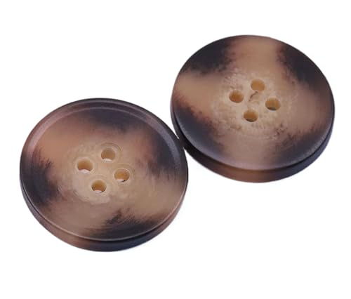 Harzknöpfe mit gemusterten runden vier Löchern, Farbe 2, 28mm-10 Stk Harzknöpfe mit gemusterten runden vier Löchern, Farbe 2, 28mm-10 Stk von SpaRcz