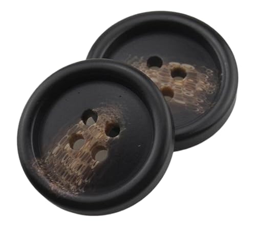 Harzknopf für Mäntel und Mäntel, Farbe 2, 25mm-10 Stk von SpaRcz