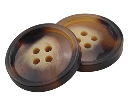 Harzknopf für Mäntel und Mäntel, Farbe 7, 18mm-10 Stk von SpaRcz