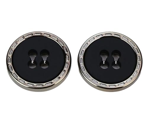 Knöpfe mit Kunstharzmuster, lässige Anzughosenknöpfe, Farbe 13, 25mm-10 Stk Knöpfe mit Kunstharzmuster, lässige Anzughosenknöpfe, Farbe 13, 25mm-10 Stk von SpaRcz
