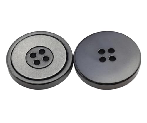 Knöpfe mit Kunstharzmuster, lässige Anzughosenknöpfe, Farbe 4, 25mm-10 Stk Knöpfe mit Kunstharzmuster, lässige Anzughosenknöpfe, Farbe 4, 25mm-10 Stk von SpaRcz