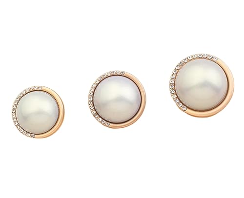 Knopf Kaschmirmantel Damen Perlen Strass verziert große Knöpfe, Farbe 2, 23mm-10 Stk Knopf Kaschmirmantel Damen Perlen Strass verziert große Knöpfe, Farbe 2, 23mm-10 Stk von SpaRcz