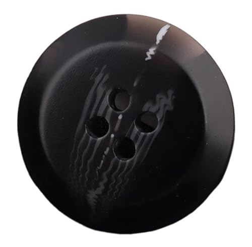 Kunstharz-Kunststoffknopf für Mäntel und Pullover, Farbe 12, 25mm-10 Stk von SpaRcz