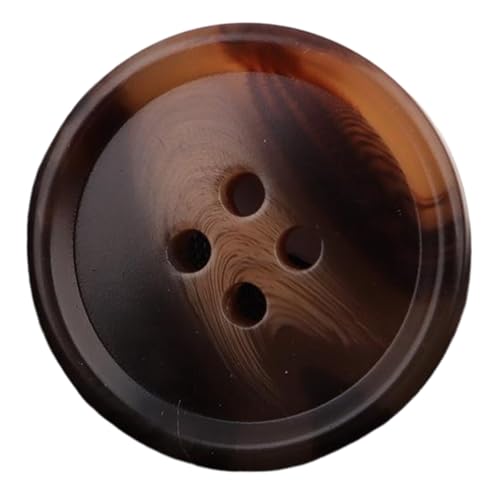 Kunstharz-Kunststoffknopf für Mäntel und Pullover, Farbe 2, 23mm-10 Stk von SpaRcz