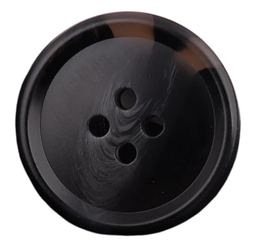 Kunstharz-Kunststoffknopf für Mäntel und Pullover, Farbe 3, 23mm-10 Stk von SpaRcz