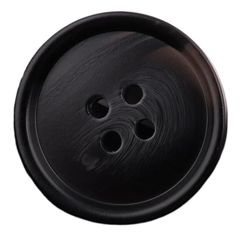 Kunstharz-Kunststoffknopf für Mäntel und Pullover, Farbe 6, 30mm-10 Stk von SpaRcz
