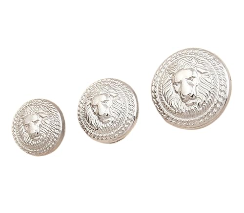 Mantelanzug mit Metallknöpfen, Retro-Zubehör mit großen Knöpfen, Farbe 7, 25mm-10 Stk Mantelanzug mit Metallknöpfen, Retro-Zubehör mit großen Knöpfen, Farbe 7, 25mm-10 Stk von SpaRcz