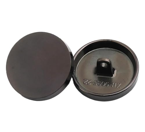 Matte und glänzende Metallknöpfe für Mäntel und Jacken, Farbe 10, 28mm-10 Stk Matte und glänzende Metallknöpfe für Mäntel und Jacken, Farbe 10, 28mm-10 Stk von SpaRcz