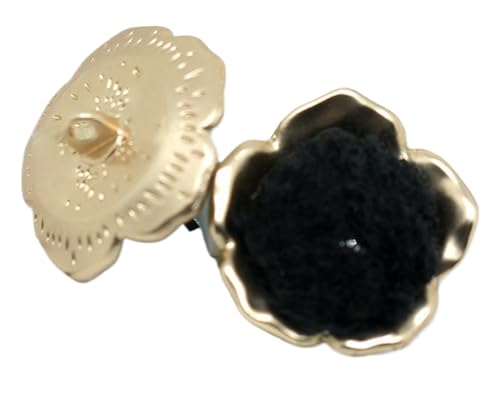 Metallknöpfe für Mantel, Kaschmirpullover, Knöpfe aus Legierung, dekorative Knöpfe, Farbe 1, 23mm-10 Stk Metallknöpfe für Mantel, Kaschmirpullover, Knöpfe aus Legierung, dekorative Knöpfe, Farbe 1, 23mm-10 Stk von SpaRcz