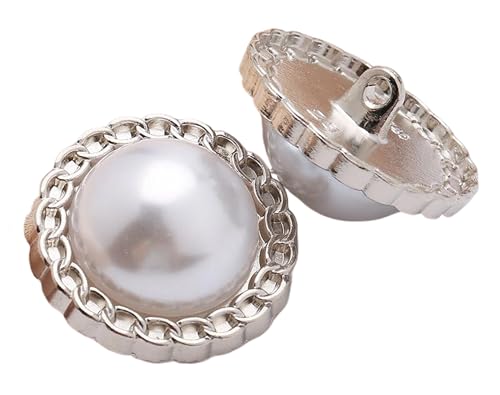 Metallknopf, Perlenlegierung, handgenähter Diamantknopf, rund, Farbe 8, 18mm-10 Stk Metallknopf, Perlenlegierung, handgenähter Diamantknopf, rund, Farbe 8, 18mm-10 Stk von SpaRcz