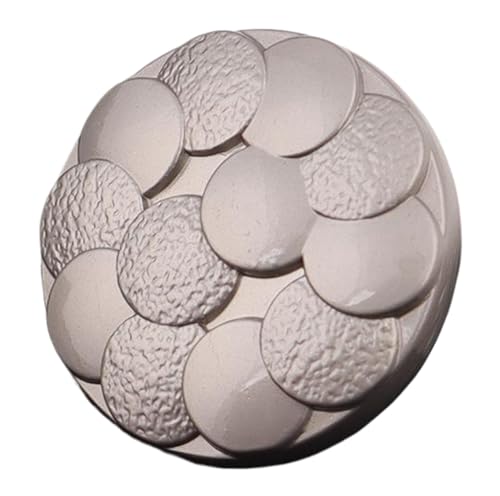 Metallknopf für Mäntel und Jacken, Farbe 3, 18mm-6 Stk von SpaRcz