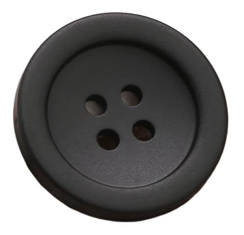 Muster Harzknopf Anzugjacke Runder Vier-Augen-Knopf, Farbe 4, 20mm-10 Stk von SpaRcz