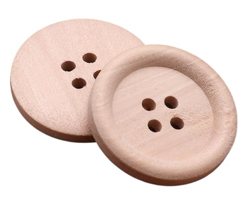 Originaler Holzknopf, Naturholz, dünner Rand, Vierloch-Holzknopf, Farbe 1, 11,5mm-10 Stk Originaler Holzknopf, Naturholz, dünner Rand, Vierloch-Holzknopf, Farbe 1, 11,5mm-10 Stk von SpaRcz