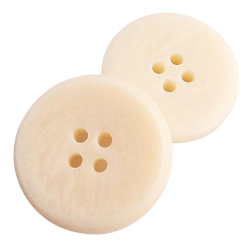 Runde Harzknöpfe für Mäntel und Jacken, Farbe 4, 18mm-10 Stk von SpaRcz